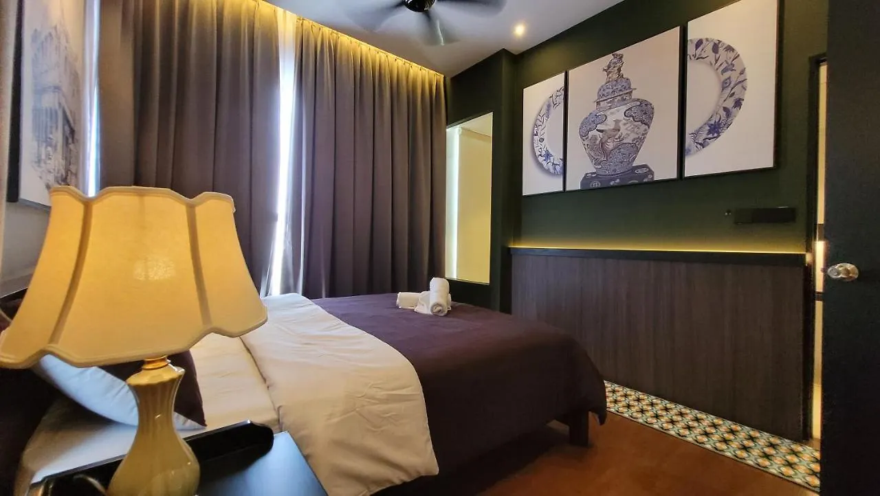 Apartment A Vintage Baba Nyonya Unit @ Silverscape Residence Malacca Malaysia